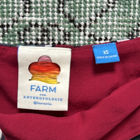 FARM rio for anthropology wrap skirt - Picture 2 of 4